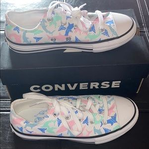 Brand new Shark themed converse all stars